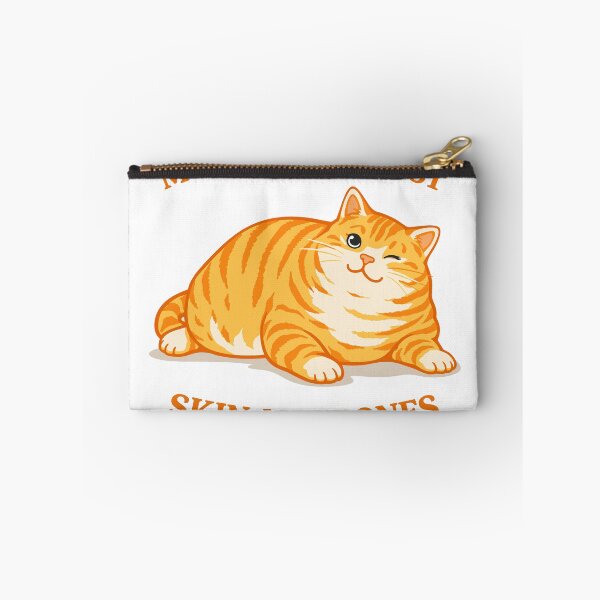 Item preview, Skin and Bones Fat Orange Cat Poster designed and sold by Matinez Pink.