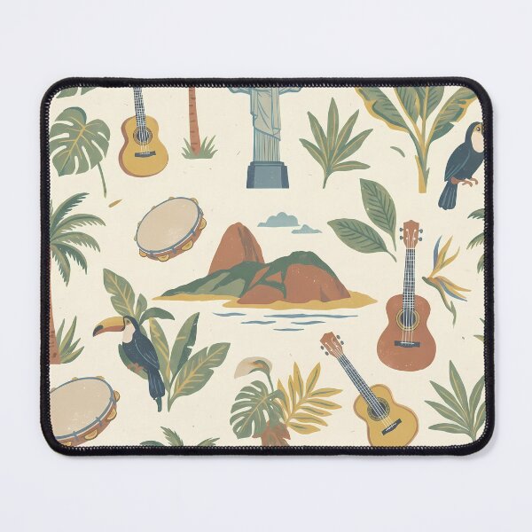 Item preview, Music Animals Mountains Beach Soccer God Jesus Brasil designed and sold by ART ATTACK ZONE.