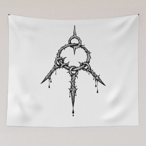 Item preview, Abstract Occult Sigil Geometric Poster designed and sold by Matinez Pink.