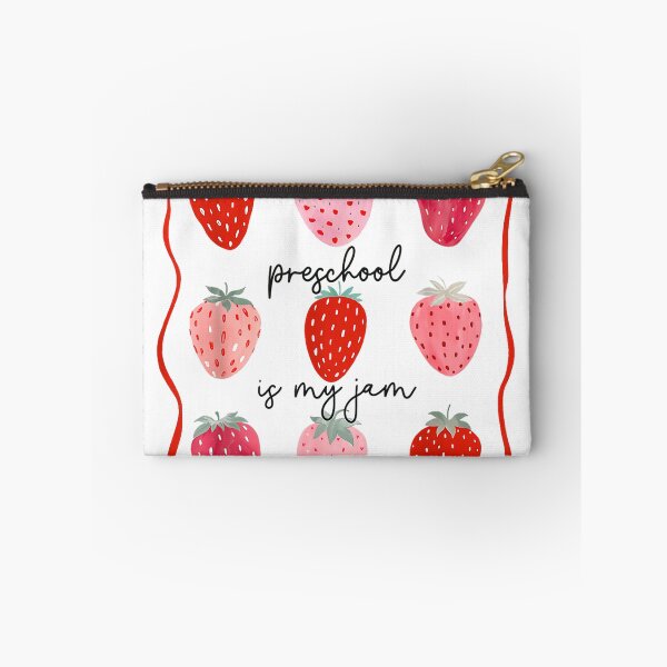 Item preview, Preschool is My Jam Strawberry Teacher First Day of School T-Shirt designed and sold by kevincuellar.