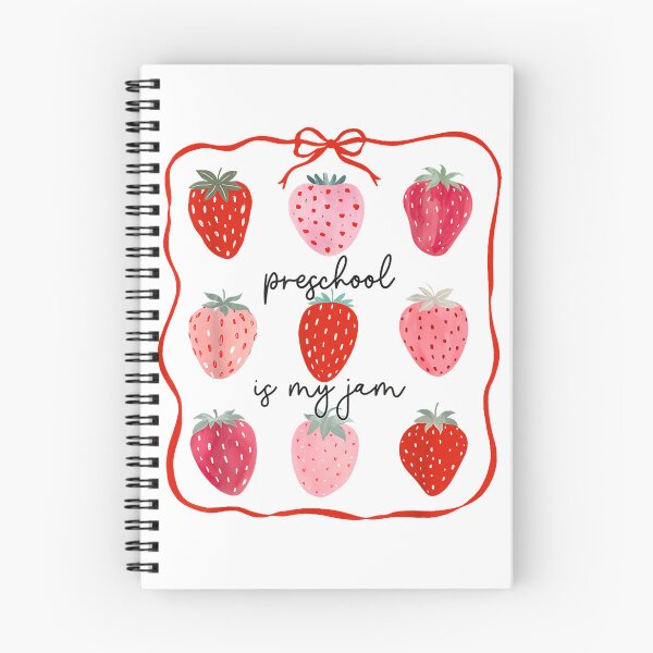 Item preview, Preschool is My Jam Strawberry Teacher First Day of School T-Shirt designed and sold by kevincuellar.