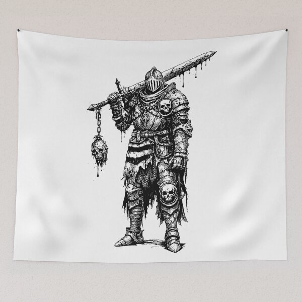 Item preview, Decapitated Knight Warrior Poster designed and sold by Matinez Pink.