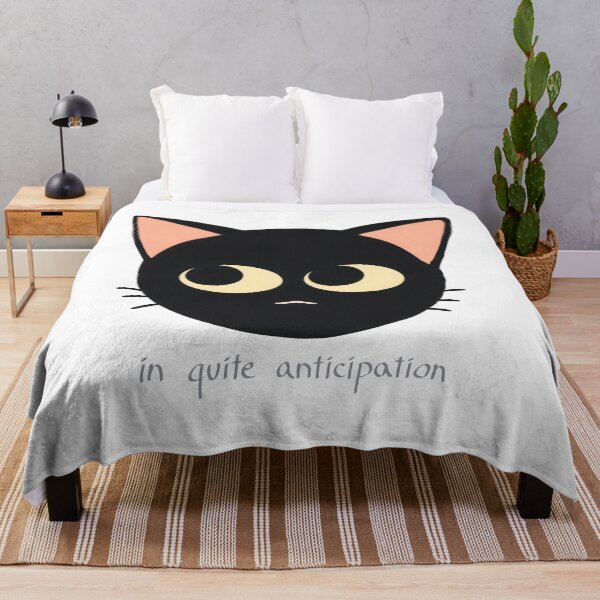 Item preview, In Quiet Anticipation Black Cat designed and sold by Deep Descent.