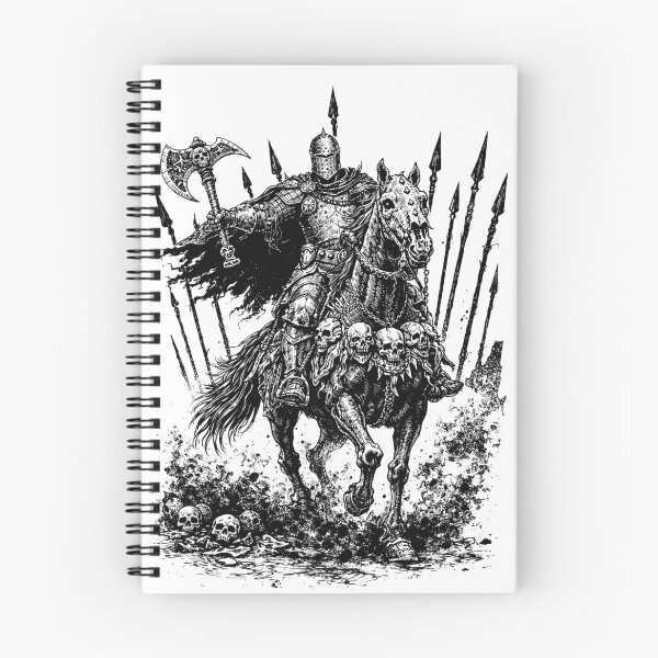 Item preview, Skull-faced Cavalry Raider Poster designed and sold by Matinez Pink.