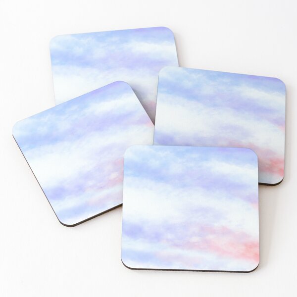 Item preview, Soft Dreamy Cotton Candy Sky | Pastel Blue, Lilac & Pink Clouds Aesthetic | No AI | Groteskin designed and sold by Groteskin.