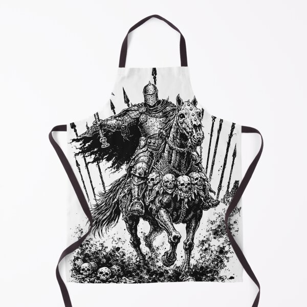 Item preview, Skull-faced Cavalry Raider Poster designed and sold by Matinez Pink.