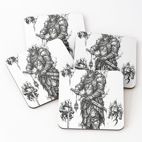 Item preview, Blood-soaked Cursed Knight Poster designed and sold by Matinez Pink.