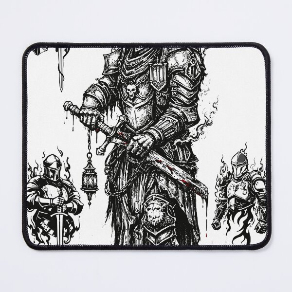 Item preview, Blood-soaked Cursed Knight Poster designed and sold by Matinez Pink.