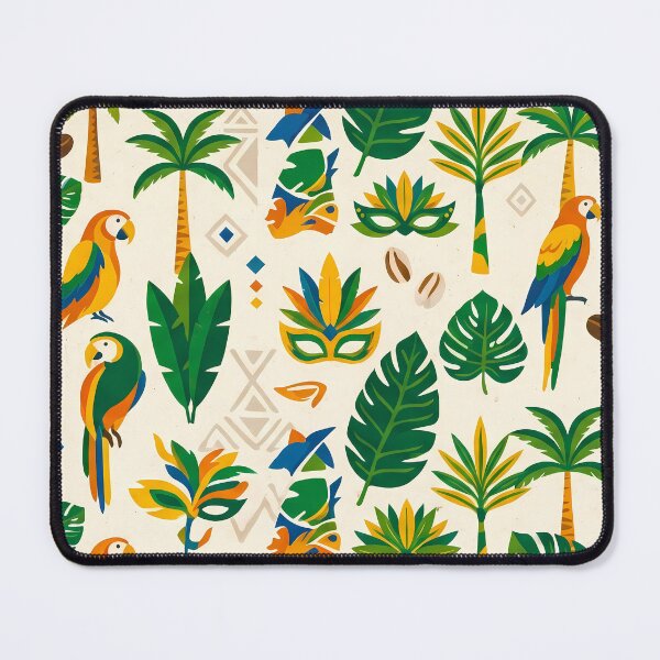 Item preview, Organic Animals Mountains Beach Soccer God Jesus Brasil designed and sold by ART ATTACK ZONE.