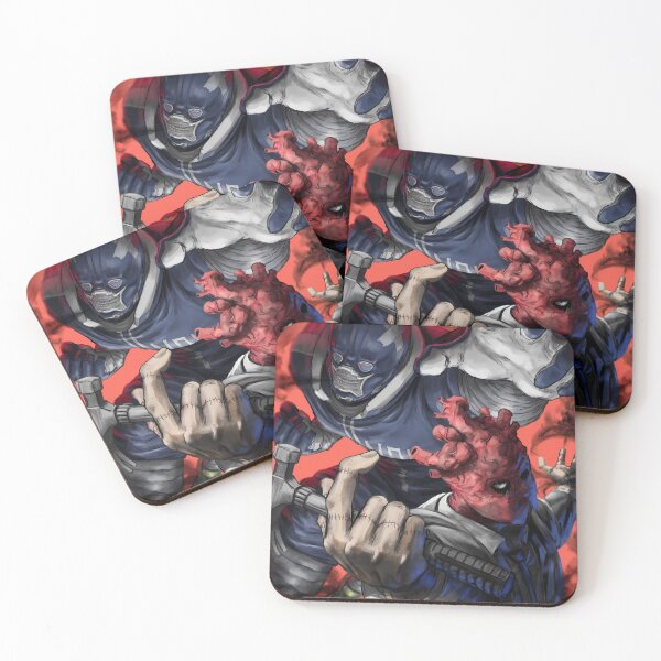 Item preview, Shin Dorohedoro Red Chaos Masked Anime Clash designed and sold by SuperTeamCanada.