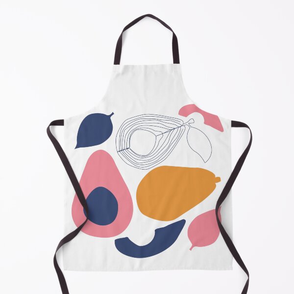 Item preview, Modern Abstract Fruit Shapes Pattern | Minimalist Botanical Art designed and sold by LunaVales.