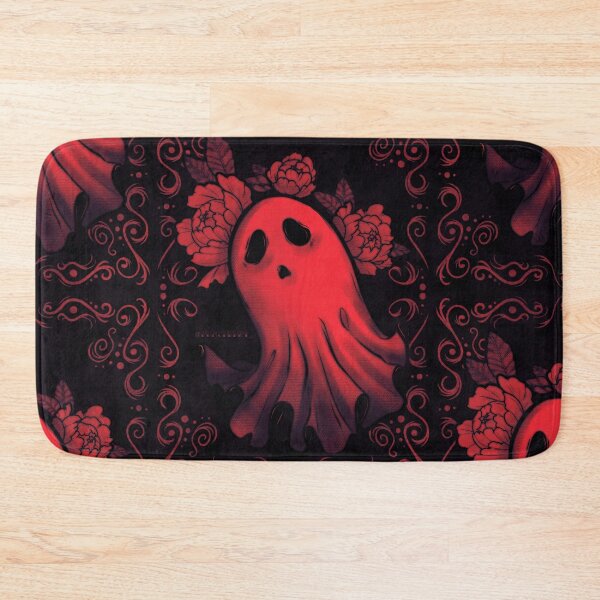 Item preview, tiny ghostie (crimson) designed and sold by Rumcherry Art.