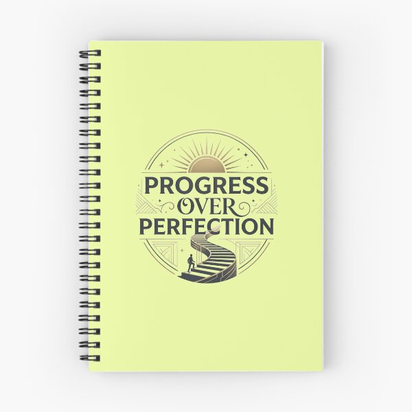 Item preview, Premium Progress Over Perfection Luxury Typography Motivational T-Shirt Design designed and sold by Ponsak.