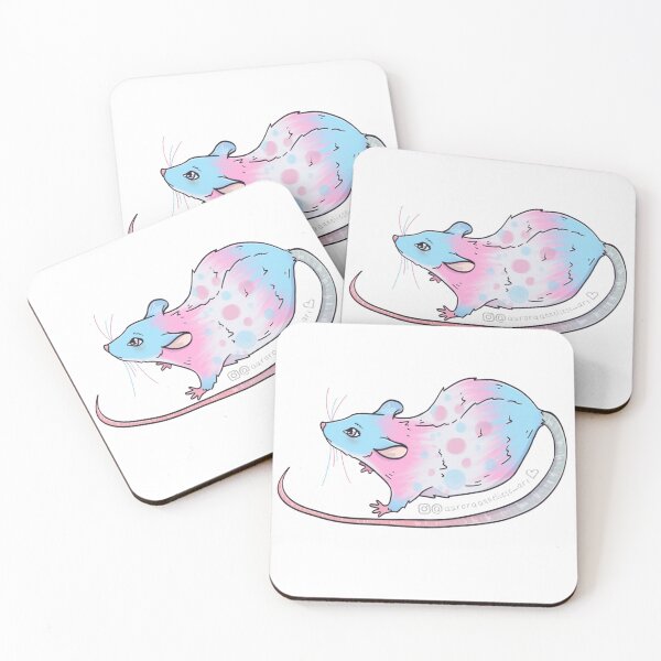 Item preview, Cotton Candy Rat- by AuroraAnneliese designed and sold by AuroraAnneliese.