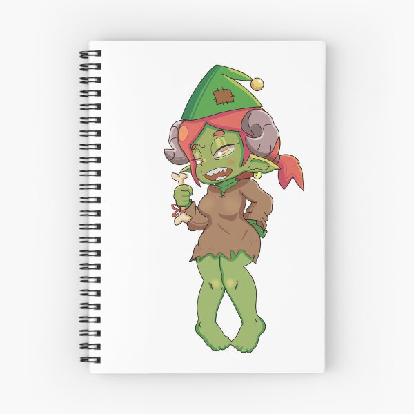 Item preview, Cute Goblin Girl Fantasy Sticker | @torum.11 designed and sold by Torum.