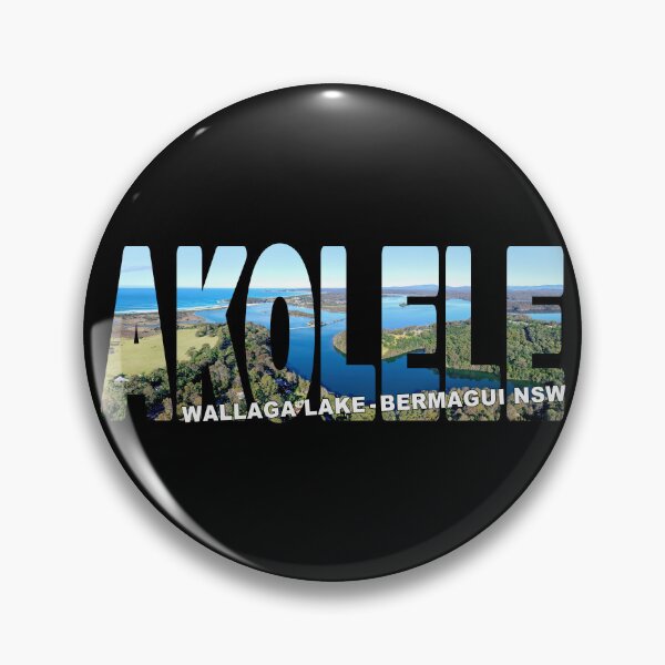 Item preview, AKOLELE Wallaga Lake Bermagui NSW - Sapphire Coast Sunny Day designed and sold by Adam Gormley.