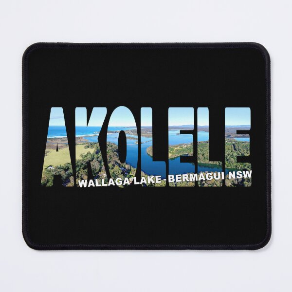 Item preview, AKOLELE Wallaga Lake Bermagui NSW - Sapphire Coast Sunny Day designed and sold by Adam Gormley.