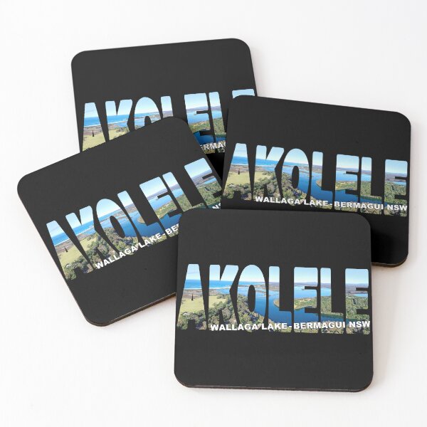 Item preview, AKOLELE Wallaga Lake Bermagui NSW - Sapphire Coast Sunny Day designed and sold by Adam Gormley.