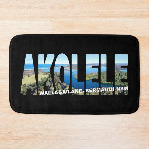 Item preview, AKOLELE Wallaga Lake Bermagui NSW - Sapphire Coast Sunny Day designed and sold by Adam Gormley.