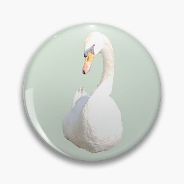 Item preview, Elegant Beautiful Peaceful White Swan on Water Photo designed and sold by Deep Descent.