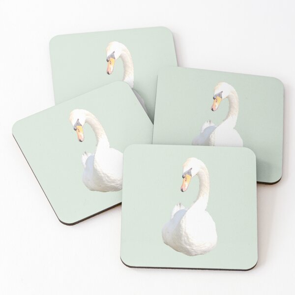 Item preview, Elegant Beautiful Peaceful White Swan on Water Photo designed and sold by Deep Descent.