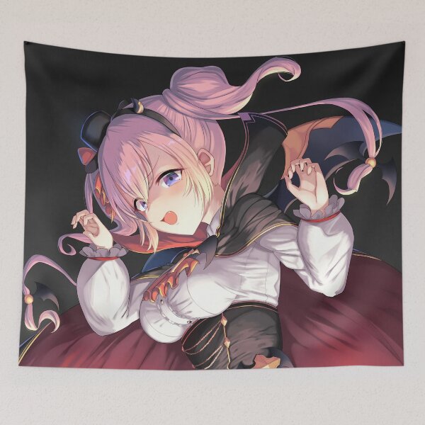 Item preview, Tsumugi Princess Connect Dark Cape Halloween Magic designed and sold by SuperTeamCanada.