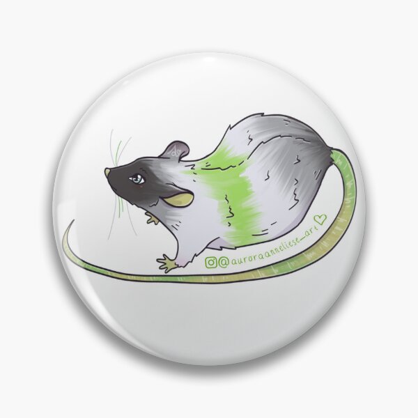 Item preview, Green Stripe Rat- by AuroraAnneliese designed and sold by AuroraAnneliese.