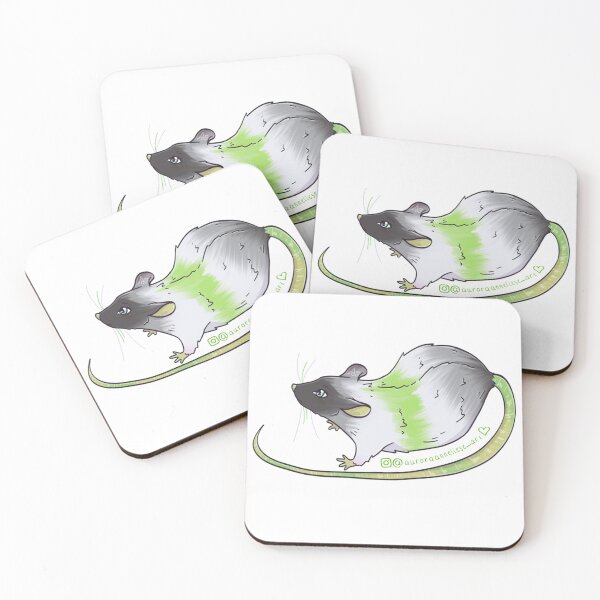 Item preview, Green Stripe Rat- by AuroraAnneliese designed and sold by AuroraAnneliese.