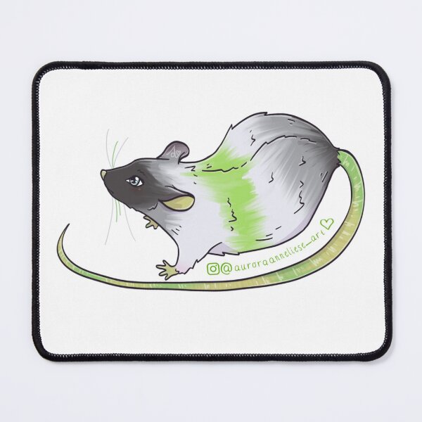 Item preview, Green Stripe Rat- by AuroraAnneliese designed and sold by AuroraAnneliese.