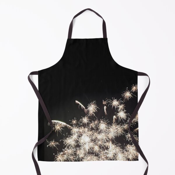 Item preview, Sparkling Fireworks on Night Sky Photograph designed and sold by Deep Descent.