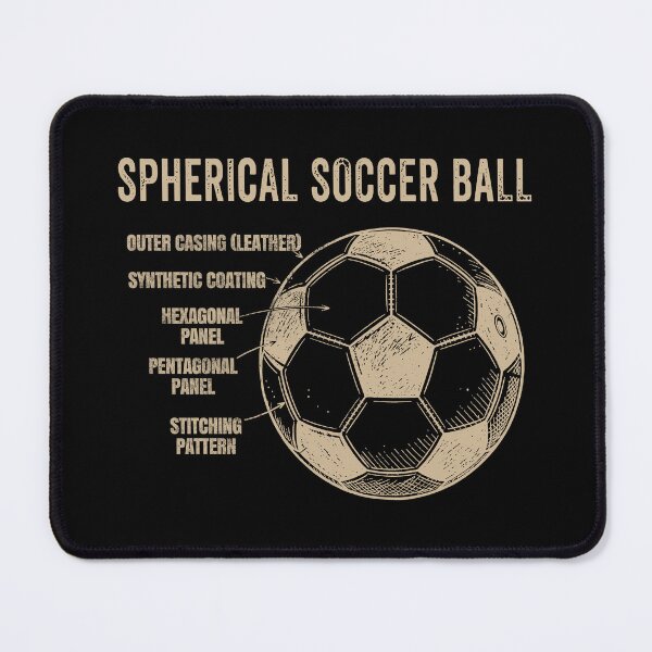 Item preview, Vintage Spherical Soccer Ball Blueprint.  designed and sold by EunsooLee.