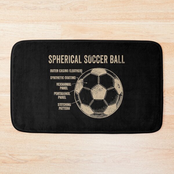 Item preview, Vintage Spherical Soccer Ball Blueprint.  designed and sold by EunsooLee.