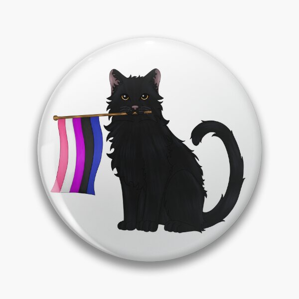 Item preview, Genderfluid Cat designed and sold by 333_venus_333.