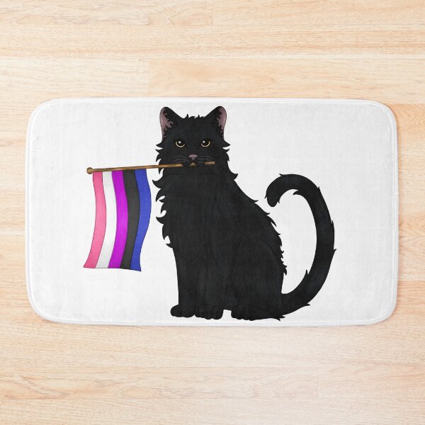 Item preview, Genderfluid Cat designed and sold by 333_venus_333.