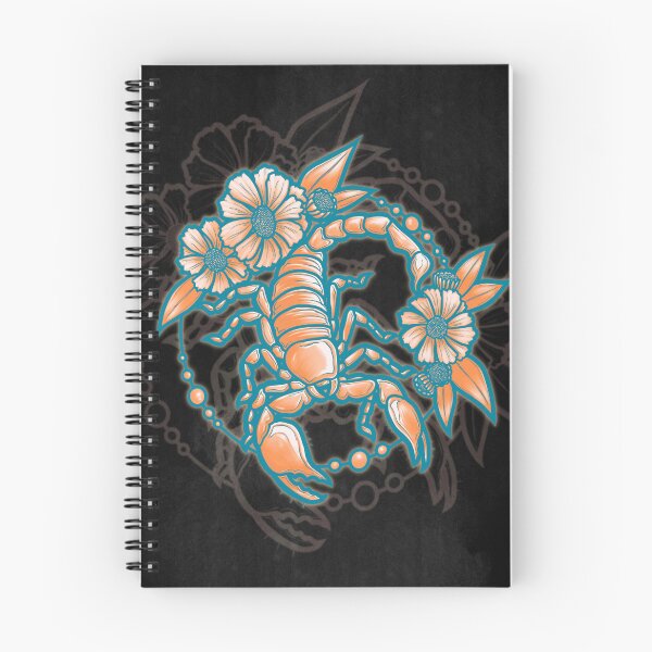 Item preview, scorpion & desert sunflowers (tropical) designed and sold by Rumcherry Art.