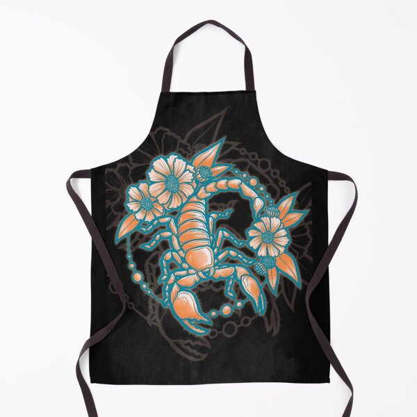Item preview, scorpion & desert sunflowers (tropical) designed and sold by Rumcherry Art.