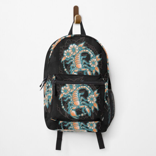Item preview, scorpion & desert sunflowers (tropical) designed and sold by Rumcherry Art.