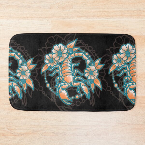Item preview, scorpion & desert sunflowers (tropical) designed and sold by Rumcherry Art.