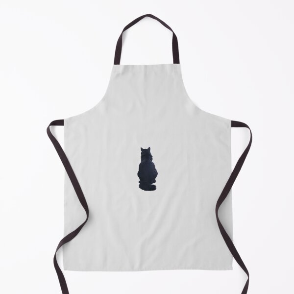 Item preview, Fluffy Black Domestic Longhair Cat From Behind Photo designed and sold by Deep Descent.