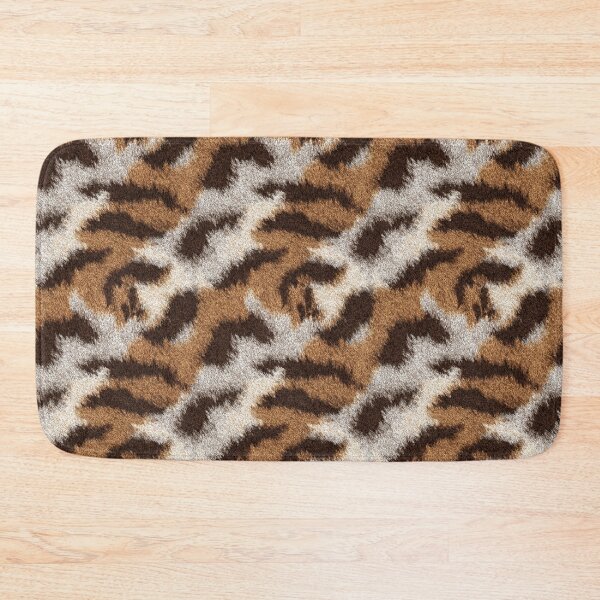 Item preview, Realistic Tri Color Faux Fur Hide Pattern designed and sold by arteresting-art.