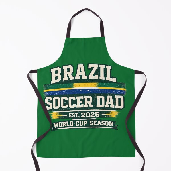 Item preview, Brazil Soccer Dad 2026 | Football Dad World Cup Fan Design, World Cup Fan Shirt, Soccer Dad Gift For Father, Match Day Brazil Fan Tee, Football Dad Shirt designed and sold by VectorJoy.