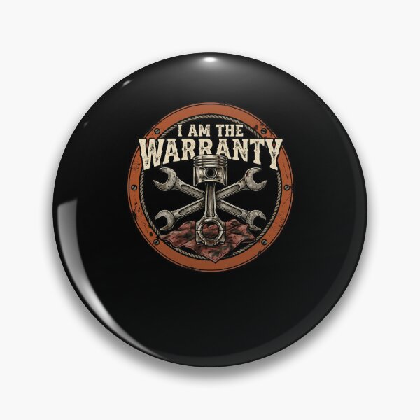 Item preview, Mechanic's Personal Guarantee Engine Repair Tech designed and sold by snowry.