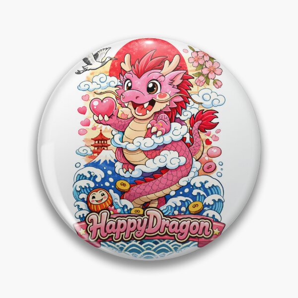 Item preview, Happy Dragon – Love Luck designed and sold by Japan Design Villa725.