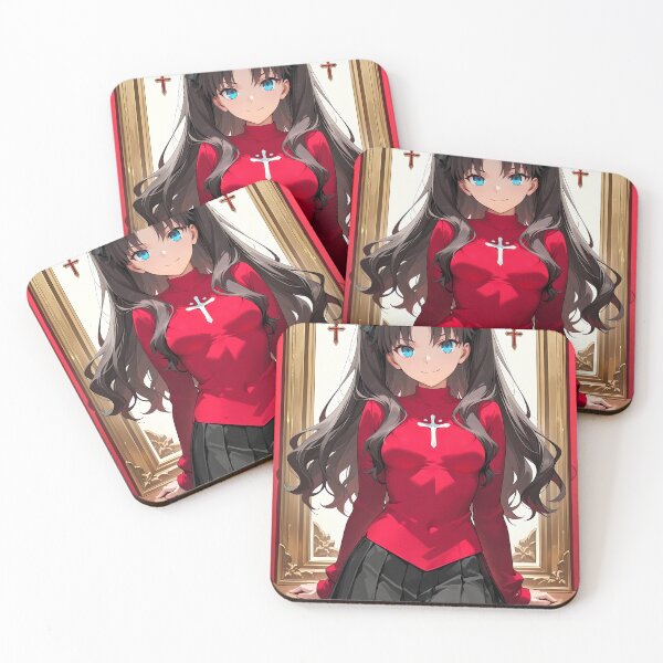 Item preview, Rin Tohsaka Fate Stay Night Scarlet Shrine Elegance designed and sold by SuperTeamCanada.