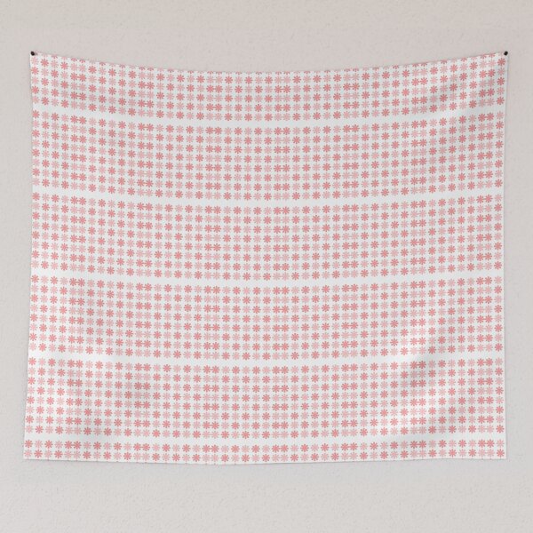 Item preview, Pink Daisy Seamless Pattern – Retro Flower Print designed and sold by InkByDP.
