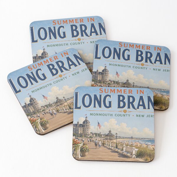 Item preview, Long Branch in Summer designed and sold by Robert Meyers-Lussier.