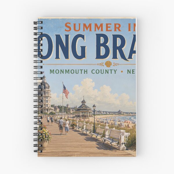 Item preview, Long Branch in Summer designed and sold by Robert Meyers-Lussier.