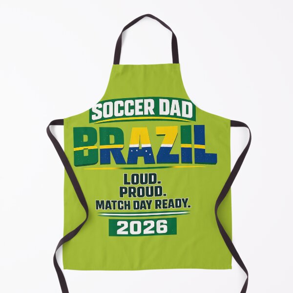 Item preview, Brazil Soccer Dad 2026 | Football Dad World Cup Fan Design, Loud,Proud, Match Day Ready, Soccer Dad Gift For Father, Match Day Brazil Fan Tee, Football Dad Shirt designed and sold by VectorJoy.