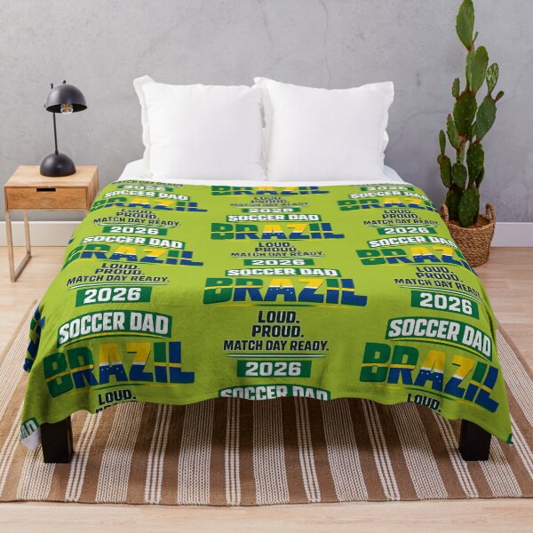 Item preview, Brazil Soccer Dad 2026 | Football Dad World Cup Fan Design, Loud,Proud, Match Day Ready, Soccer Dad Gift For Father, Match Day Brazil Fan Tee, Football Dad Shirt designed and sold by VectorJoy.
