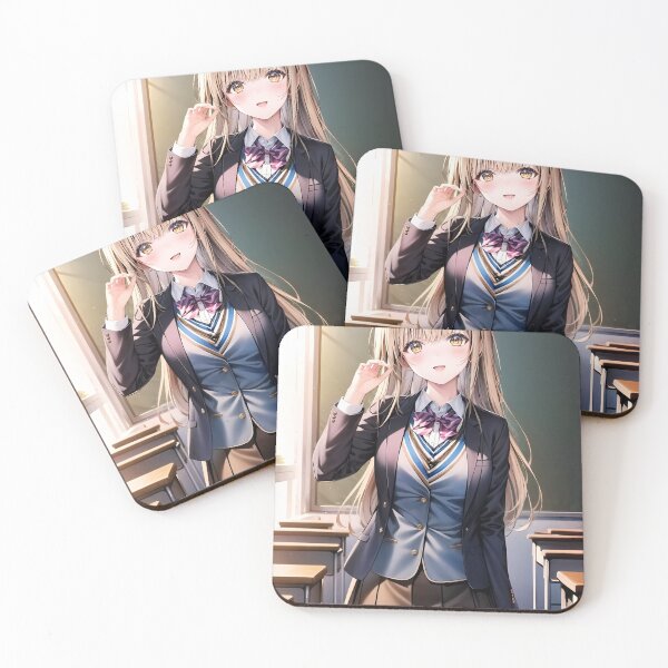 Item preview, Mahiru Shiina Angel Next Door Classroom Uniform Golden Glow designed and sold by SuperTeamCanada.